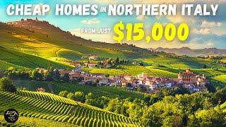 BUDGET Homes in Northern ITALY | Cheap PROPERTIES From €15,000 in Piedmont!