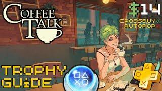 NEW On Playstation Plus! | Coffee Talk Trophy Achievement Guide