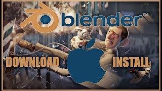 How to download and install blender 2.8 beta on a mac