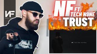 TeddyGrey Reacts to NF - TRUST (Audio) ft. Tech N9ne | FIRST REACTION