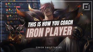 Hardstuck IRON Toplaner Gets to GOLD With My Coaching