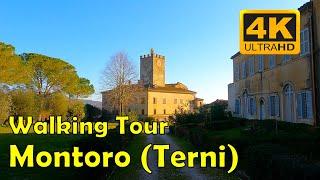 Montoro (Terni) Walking Tour - I borghi più belli d'Italia - Video 4k With Captions