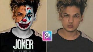 Joker Fan | PicsArt Tutorial | Joker Lovers Special Editing Tutorial in PicsArt | RTWORLD