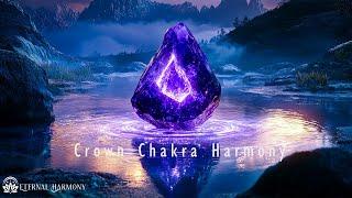 Crown Chakra Harmony - Unlock Inner Balance Through Vibrational Energy And Crystal Focus | 963Hz