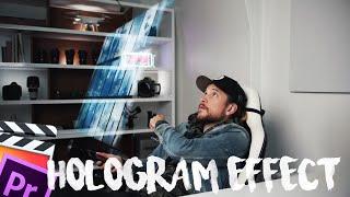 Peter Mckinnon Hologram Effect || INSTAGRAM PHOTO CHALLENGE || Final Cut Pro + Premiere Pro