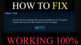 How To Fix Steam Not Enough Disk Space Error