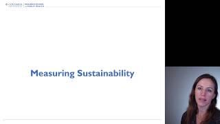 Sustainability: Measuring Sustainability