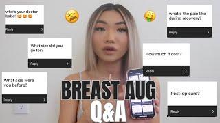 BREAST AUGMENTATION Q&A  (PRICE, SIZING, DOCTOR, RECOVERY…)