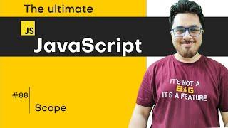 local and global Scope in JavaScript | JavaScript Tutorial in Hindi #88