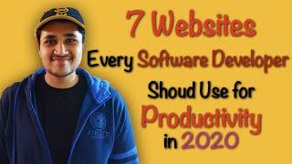 7 Websites I use daily as a Software Developer in 2020 (FoR PrOdUcTiViTy)