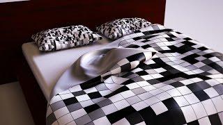 Tutorial - 3ds max bed cover