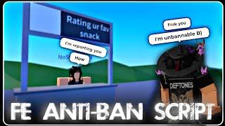 [ NEW ] FE Anti-Ban Script | Be immune to Roblox Bans :p | Roblox Scripts - [ Mobile/PC ] (2024)