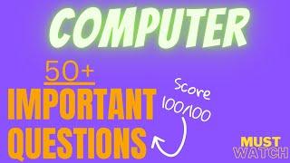 Important questions Computer class 10 icse | computer application important questions icse 2023 |