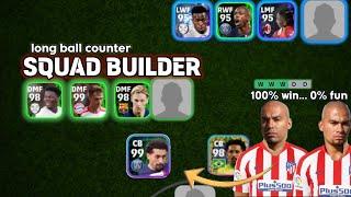SQUAD BUILDER FOR SERIOUS FOOTBALL  : 0% LOSS BUT  0% FUN | LBC