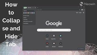 How to Collapse and Hide Tab Groups in Google Chrome