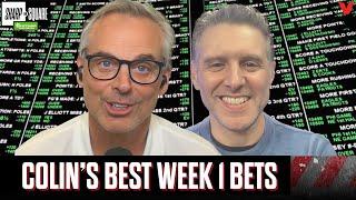 Colin Cowherd's NFL Week 1 bets for Cowboys-Browns, Jets-49ers, Broncos-Seahawks | Sharp or Square