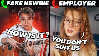 Professional GUITARIST Pretends To Be a NEWBIE AT JOB INTERVIEW #1
