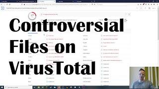 Most controversial files on VirusTotal