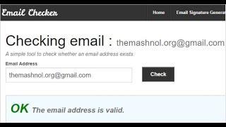 Email Checker - Verify Email Address Online. Best Free Email Verify Extension Tools