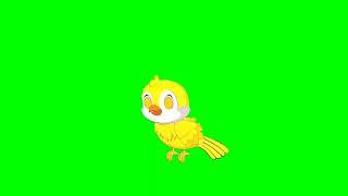 1#  tuni chidiya green screen | bird cartoon green screen speaking | talking bird green screen birds