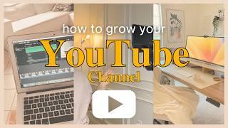 5 Easy Steps To Grow Your YouTube Channel in 2024