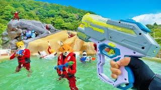 Nerf War | Water Park & SPA Battle 5 (Nerf First Person Shooter)