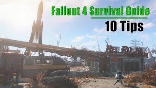 FALLOUT 4: 10 Tips for Survival Mode With Miss Crispy.