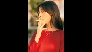 girl smoking