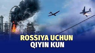 Ukraina Rossiyaga dron yog'dirdi