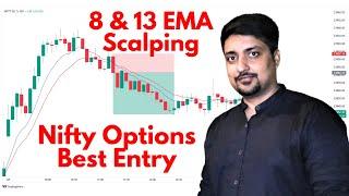 Master the 8 & 13 EMA Nifty Options Scalping Strategy | High-Profit Trading Secrets