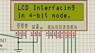 Part 006 - 16x2 LCD Interfacing with 8051 in 4-Bit Mode with Embedded C Programming