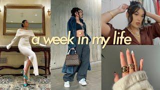 a week in my life VLOG | grwm, outfits, new nails, etc.