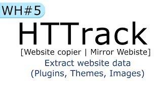 HTTrack website copier : How to clone any website? | extract website data [in Hindi]