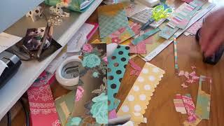 Making Cluster Embellishments Process Video with Hello Gorgeous Scraps PART 1