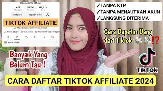 TANPA KTP CARA DAFTAR TIKTOK AFFILIATE TERBARU TANPA MENAUTKAN AKUN / TIKTOK AFFILIATE