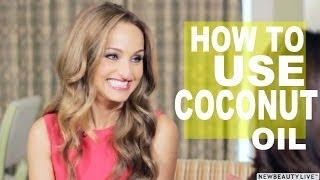 Coconut Oil Beauty Tips From Giada De Laurentiis | NewBeauty Tips & Tutorials