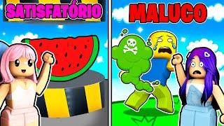 JOGO DA PRENSA vs JOGO DO PUM - Testando jogos, aleatórios, satisfatórios e Malucos - ROBLOX