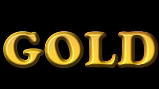 How to Make a 3d Gold Text Design in CorelDRAW.