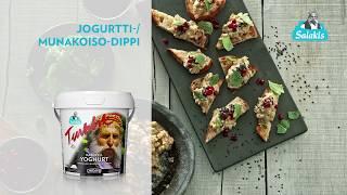 Jogurtti-/munakoiso-dippi