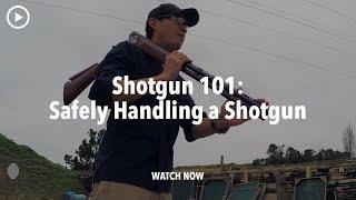 Safe Gun Handling: Holding a Shotgun | Shotgun 101 with Top Shot Chris Cheng