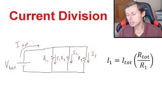 How to use Current Division (Phys E&M and Circuits)