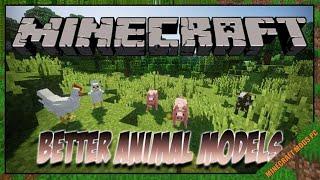 Better Animal Models Mod 1.16.5/1.15.2/1.12.2 Download - How to install it for Minecraft PC