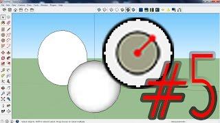 Sketchup Basics To Advanced Tutorial Series: Circle tool