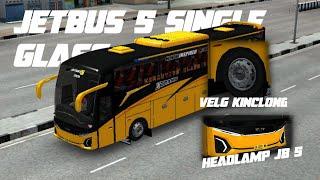 Share!!! Kodename jbhd rombak jetbus 5 single glass by Angga nation || bussid v4.3