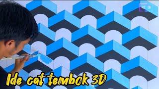 3D WALL PAINTING | IDE MEMPERCANTIK RUANGAN 3D SIMPLE