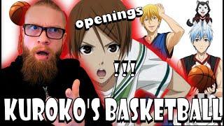 Kuroko's Basketball Openings Reaction