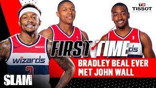 Bradley Beal was Jayson Tatum's Babysitter?!  | SLAM First Time by Tissot