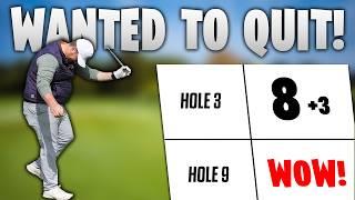 Golf Pro NEVER Quit after this Disaster Hole!!