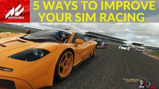 Assetto Corsa - 5 Ways To IMPROVE Your SIM Racing
