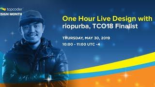 One Hour Live Design Workshop with riopurba